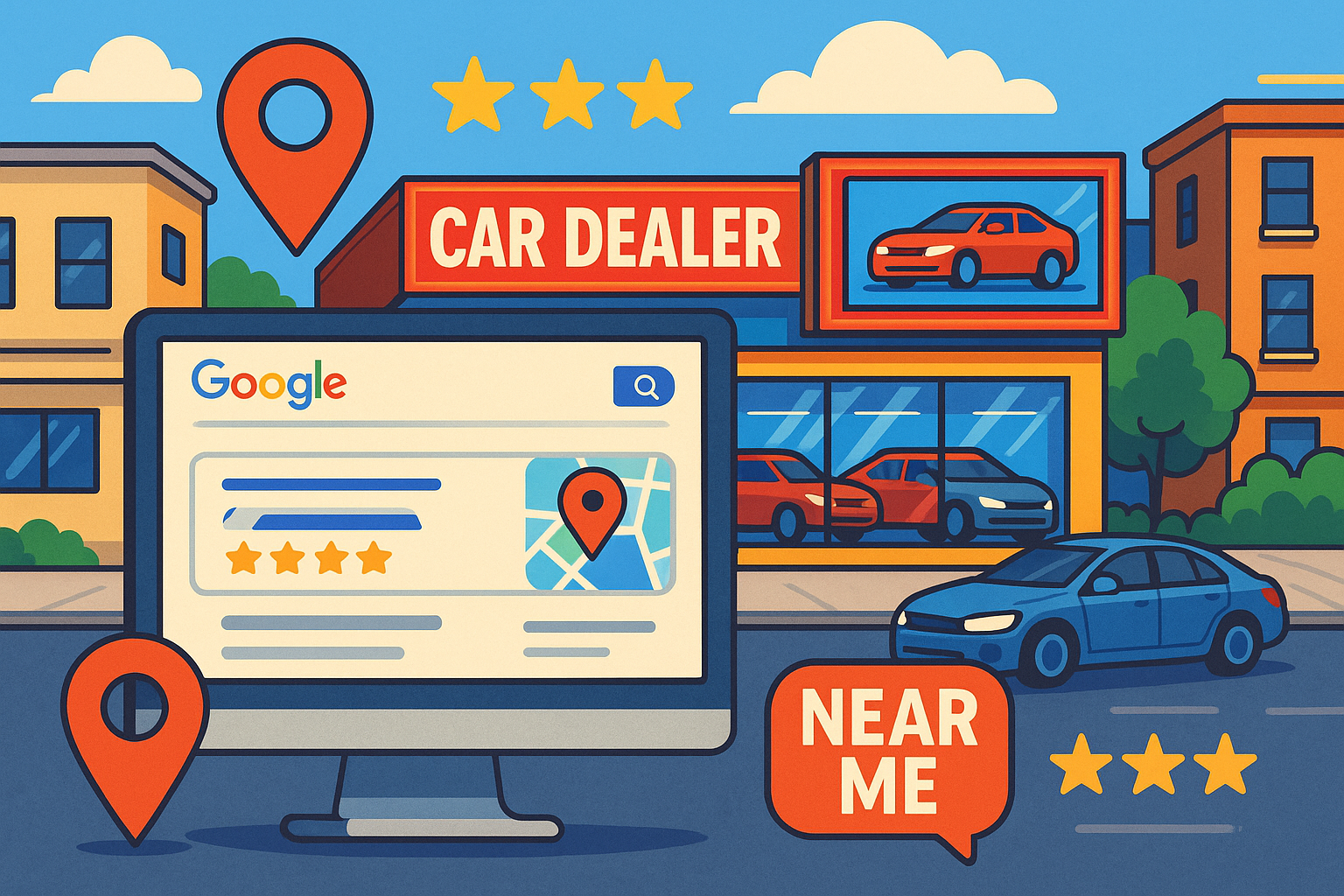 Local SEO Guide for Car Dealers: Dominate Google in Your Area